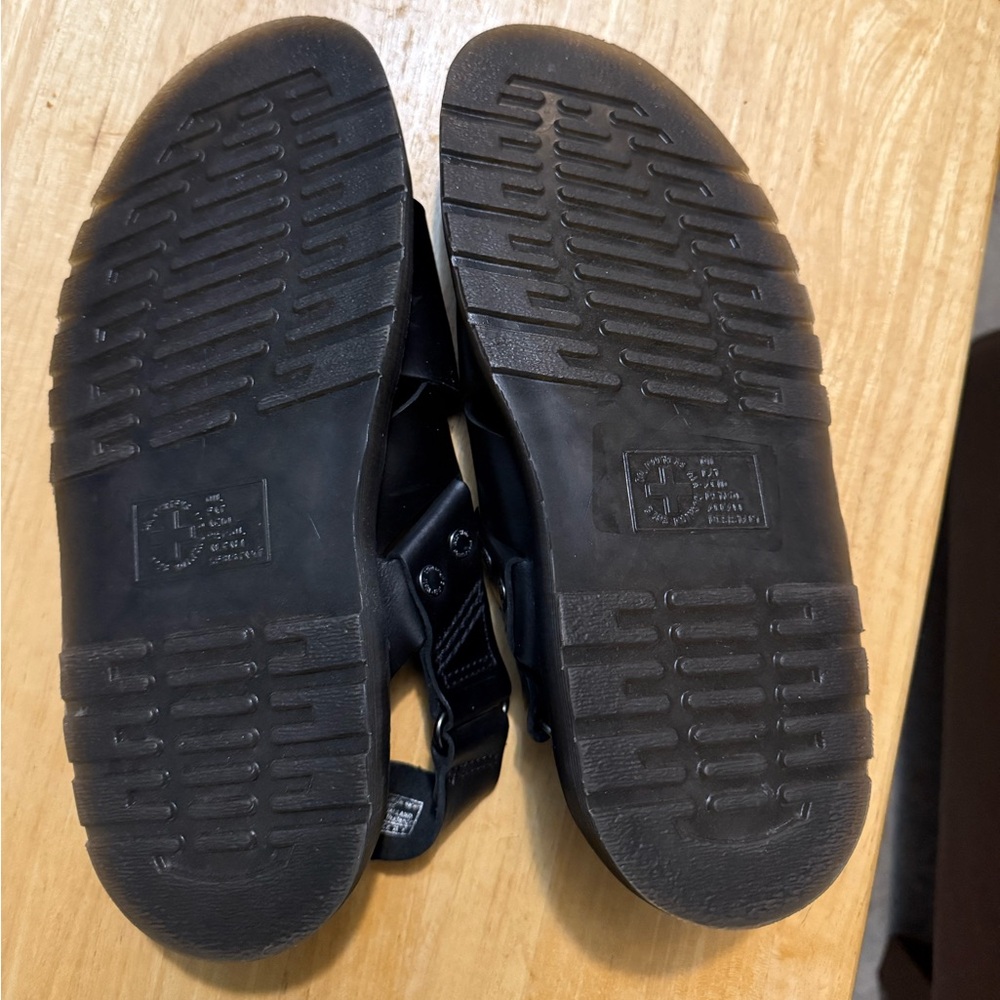 Dr Martens Zane Brando Leather Slingback Sandals 7 - Picture 13 of 15